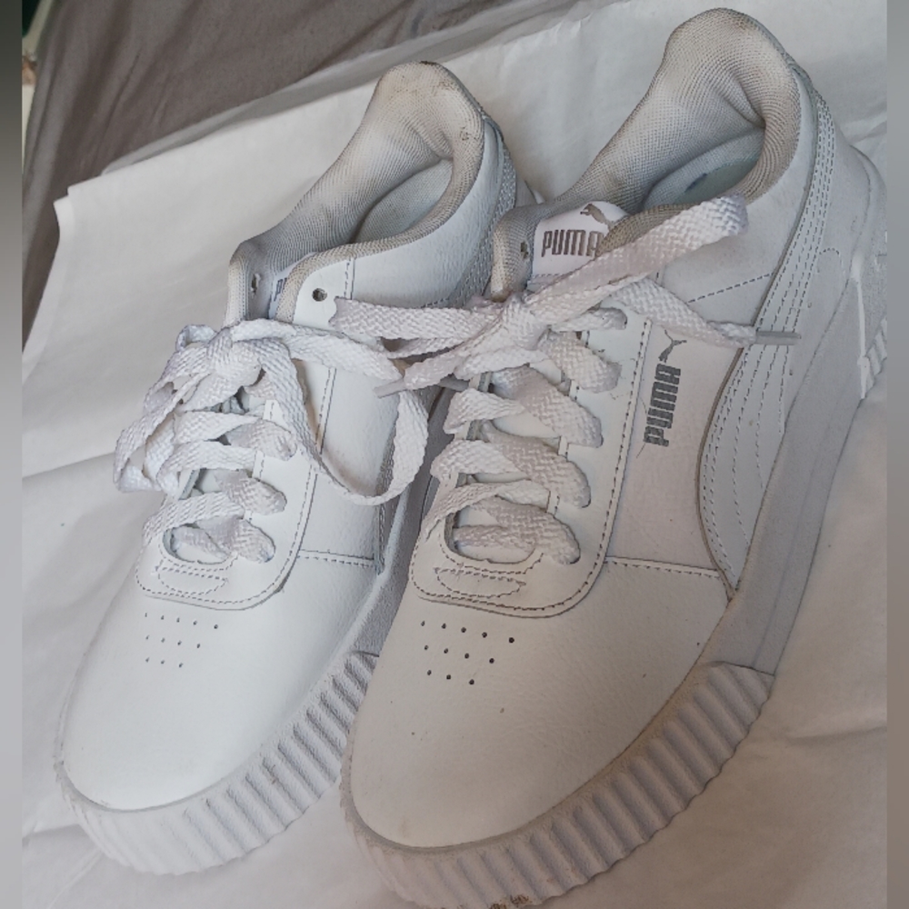 Puma White Sneakers for Women